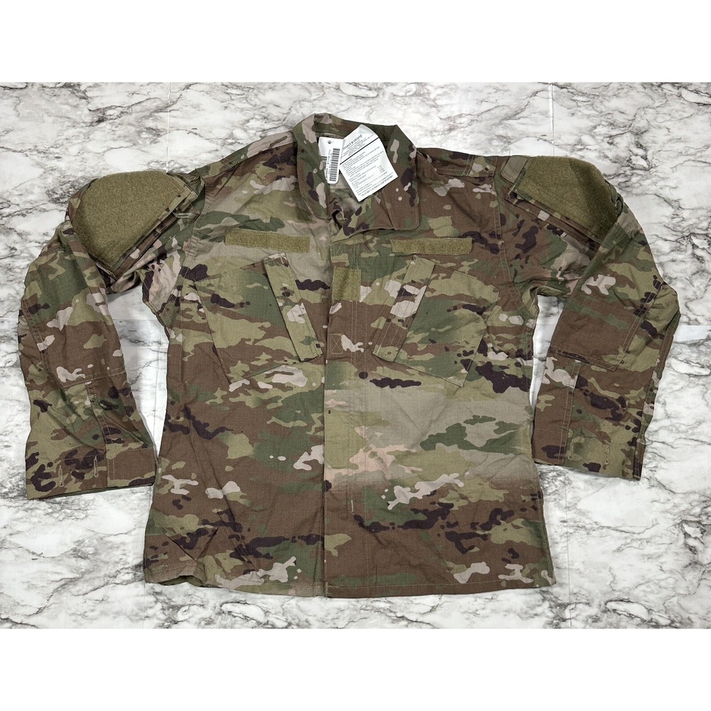 US ARMY COMBAT UNIFORM COAT TOP Size M Camo OCP NEW